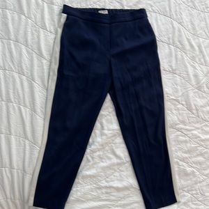 Navy Aritzia Babaton track pants